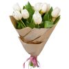 Фото товара 11 белых тюльпанов в Харькове