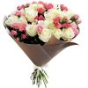 Фото товара Букет из 33 кремовых роз в Харькове