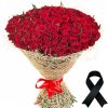 Фото товара 100 красно-белых роз в Харькове