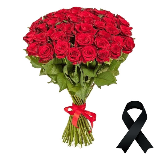 Фото товара 50 красных роз в Харькове