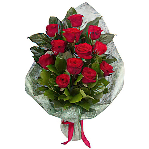 Фото товара 12 красных роз в Харькове