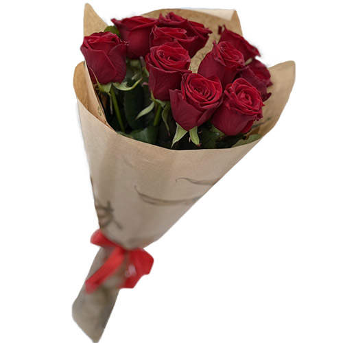 Фото товара Букет красных роз 11 шт в Харькове